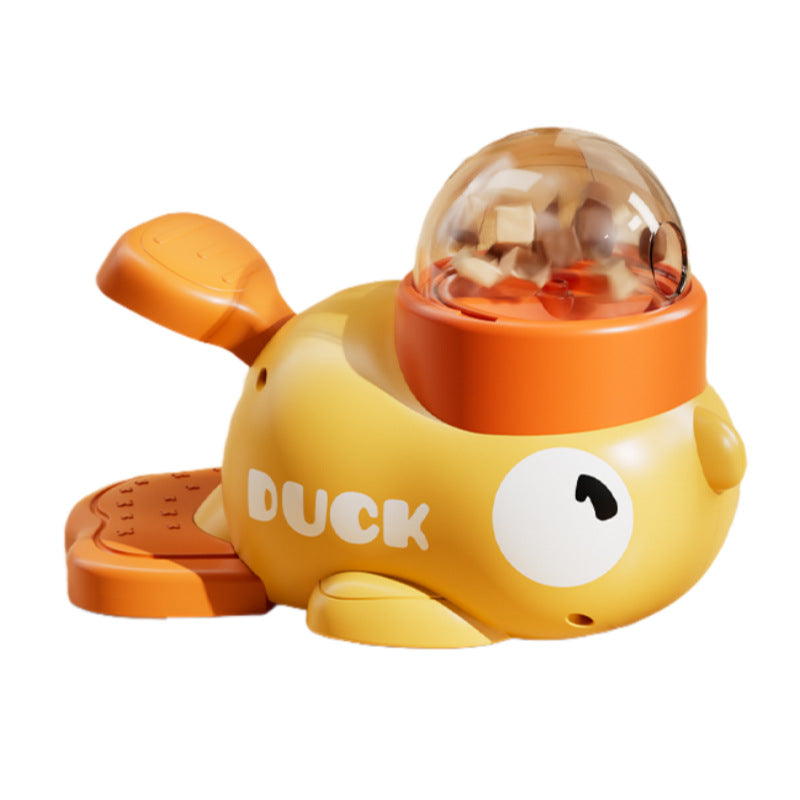 Treat-Dispensing Duck Toy for Cats & Dogs