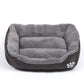 Soft Fleece Pet Bed with Waterproof Base