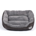 Soft Fleece Pet Bed with Waterproof Base