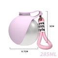 Stainless Steel Portable Dog Water Bottle (285ml)