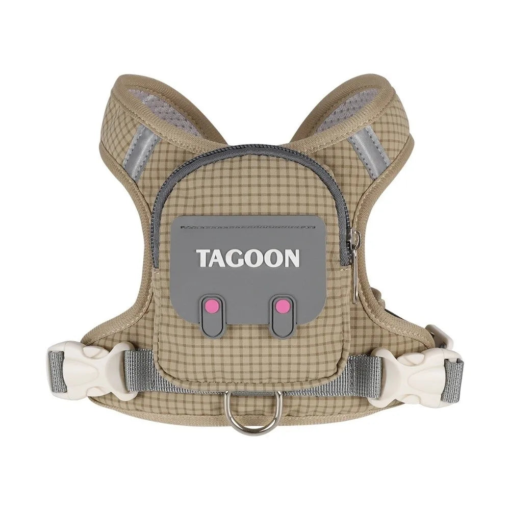 Dog backpack harness detail