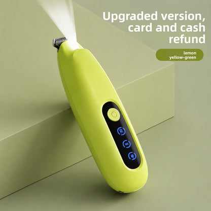 Rechargeable Anti-Jam Pet Paw & Face Trimmer
