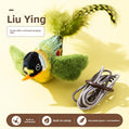 Flapping Bird Cat Toy with Sound, USB Rechargeable