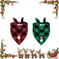 Christmas Plaid Pet Bandana