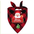 Christmas Plaid Pet Bandana