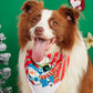 Cartoon Print Pet Bandana Scarf