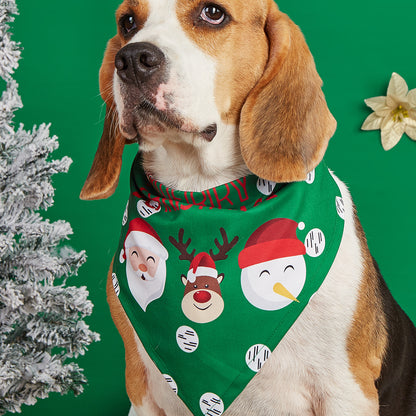 Cartoon Print Pet Bandana Scarf