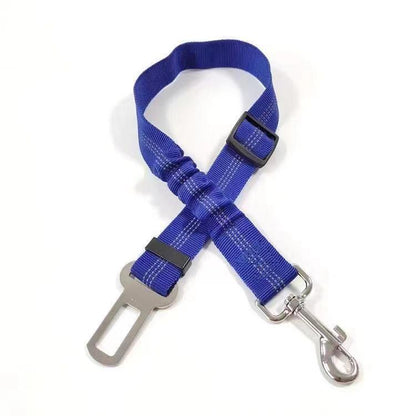 Reflective Bungee Dog Leash & Car Seat Belt
