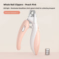 LED Pet Nail Clippers with Anti-Splash Cover