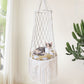 Boho Macramé Hanging Cat Hammock