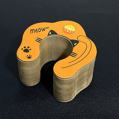 Transformable Accordion Cat Scratcher with Magnetic Ball