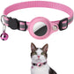 Reflective Cat Collar with AirTag Holder & Bell