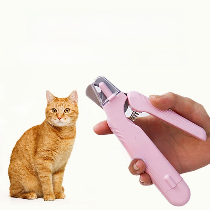 Pet Nail Clippers & Grinder with LED Light