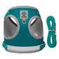 Reflective Breathable Mesh Pet Harness & Leash Set