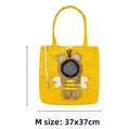 Bee Pattern Head-Out Pet Shoulder Carrier
