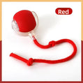 Bite-Resistant Bouncing Cat Ball with Rope