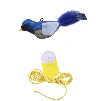 Catnip Plush Crinkle Cat Toys (Duck, Bird or Mouse)
