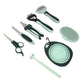 Pet Grooming Kit with Bath Brush and Comb Set