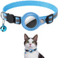 Reflective Cat Collar with AirTag Holder & Bell