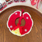 Hand-Crocheted Christmas Pet Collar & Hat Set