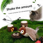 Flapping Bird Cat Toy with Sound, USB Rechargeable