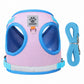 Reflective Breathable Mesh Pet Harness & Leash Set