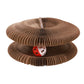 Foldable Accordion Cat Scratcher with Bell
