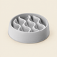 Wave Slow Feeder Bowl for Dogs & Cats