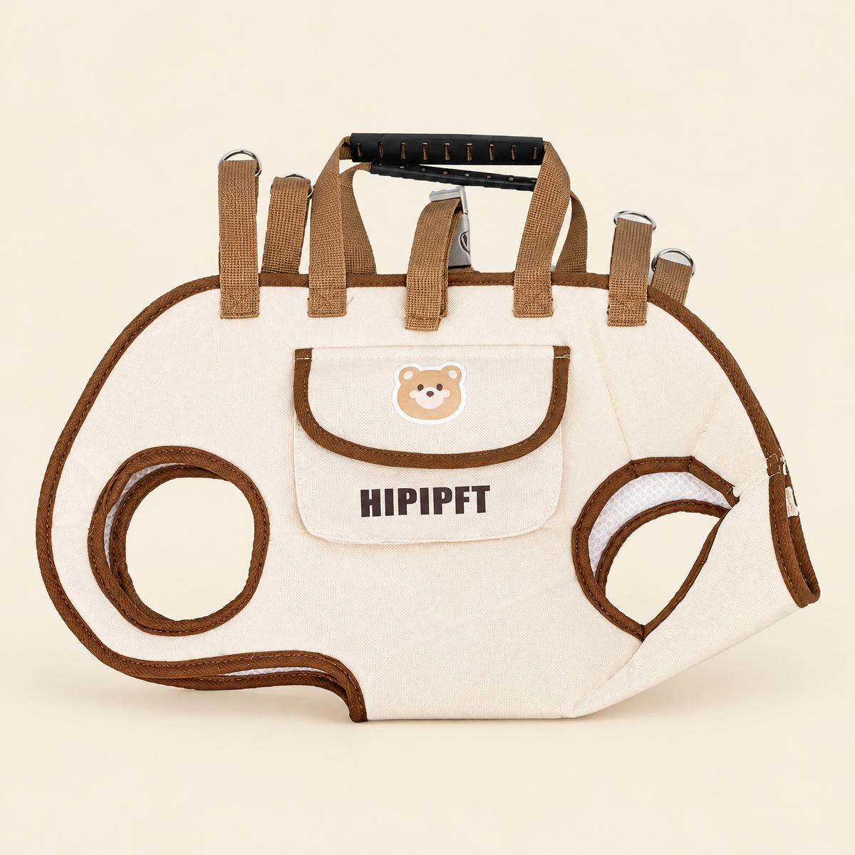 Breathable Pet Harness Backpack & Crossbody Carrier