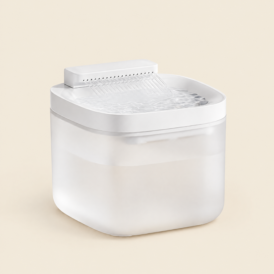 Quiet 3L Pet Water Fountain with Replaceable Filter
