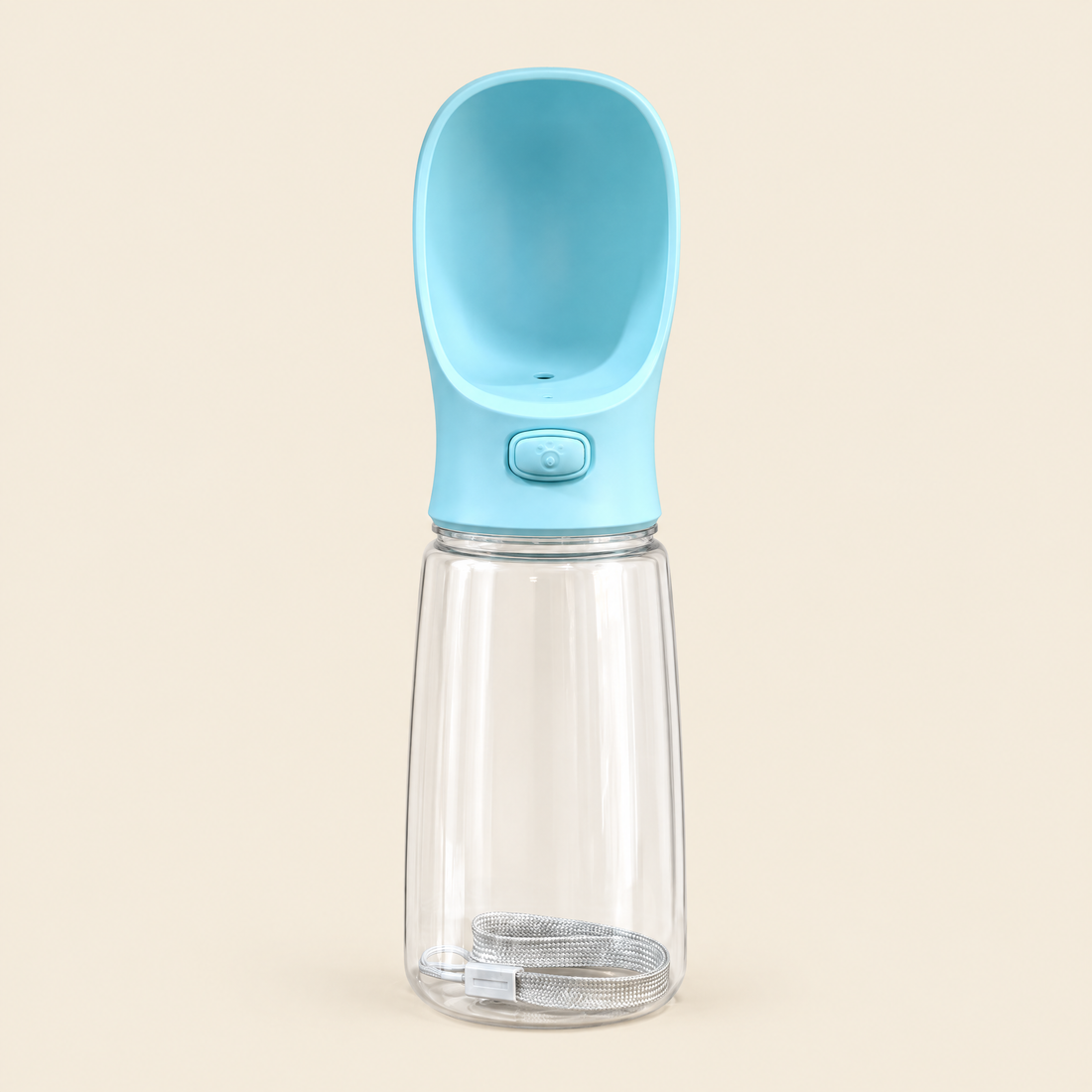 Portable Dog Walking Water Bottle with Hand Strap (350ml / 550ml)