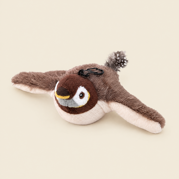 Flapping Bird Cat Toy with Sound, USB Rechargeable