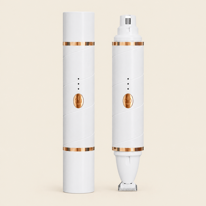 2-in-1 Electric Pet Hair Trimmer & Nail Grinder